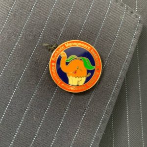 【シンボリックアイテム】ピンバッジつくりました!